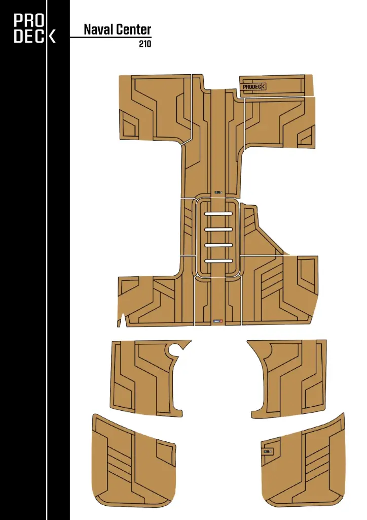 Prodeck Naval Center Cuddy 210