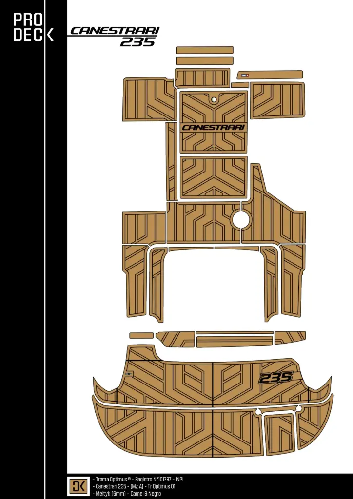 Prodeck Canestrari 235 Cuddy