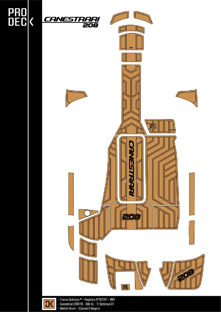 Prodeck Canestrari 208 Fuera de borda