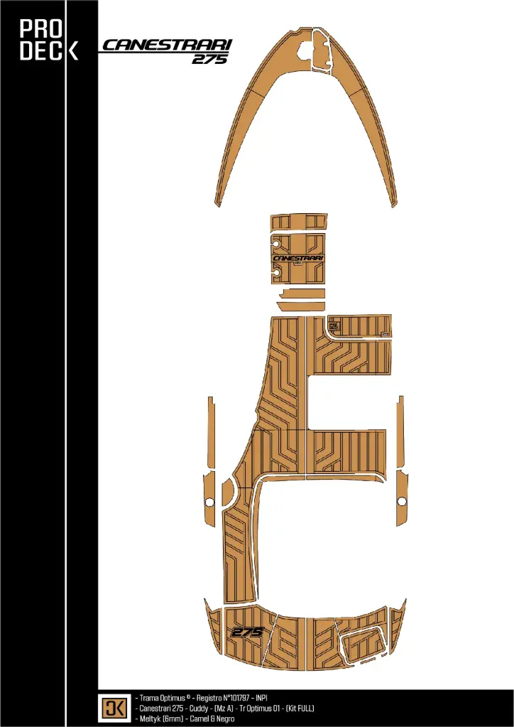 Prodeck Canestrari 275 Cuddy